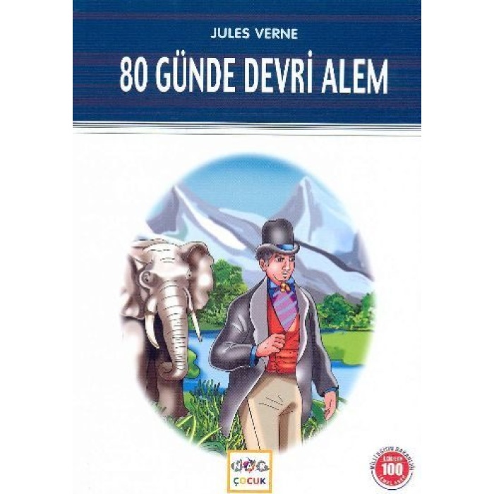 80 Günde Devri Alem / 100 Temel Eser  (4022)