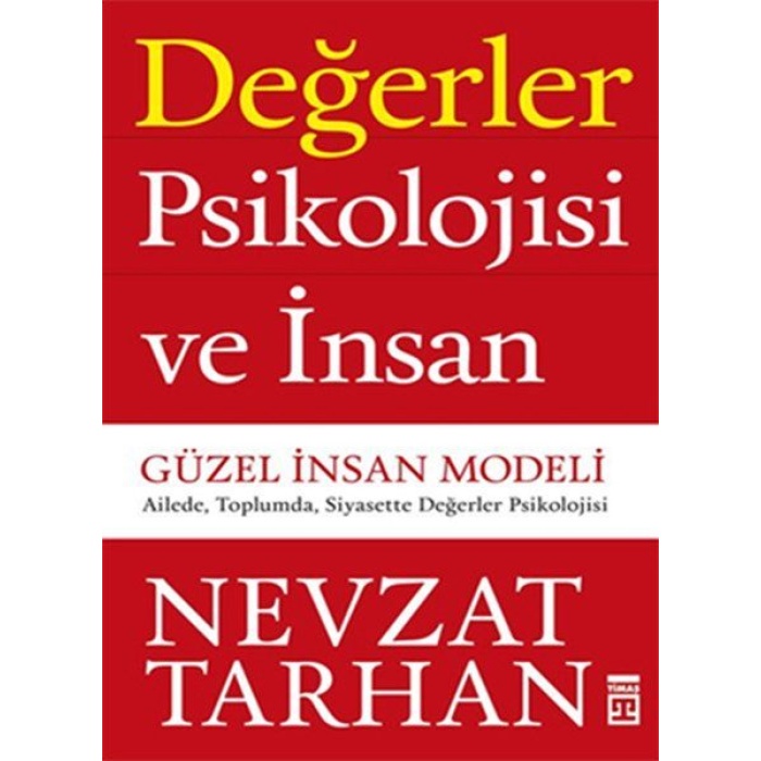 Değerler Psikolojisi ve İnsan  Güzel İnsan Modeli  (4022)