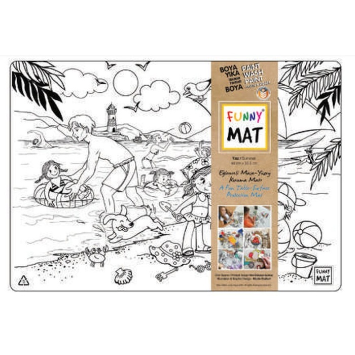 Funny Mat - Yaz 33,5 X 48 Cm  (4022)