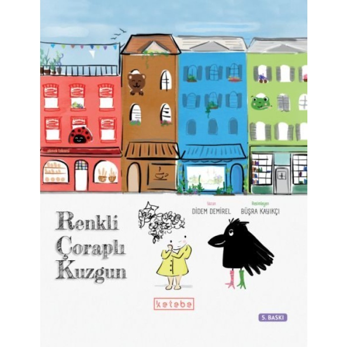 Renkli Çoraplı Kuzgun  (4022)