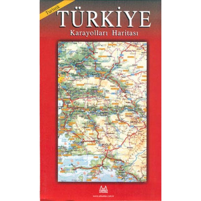 Turistik Türkiye Karayolları Haritası  (4022)