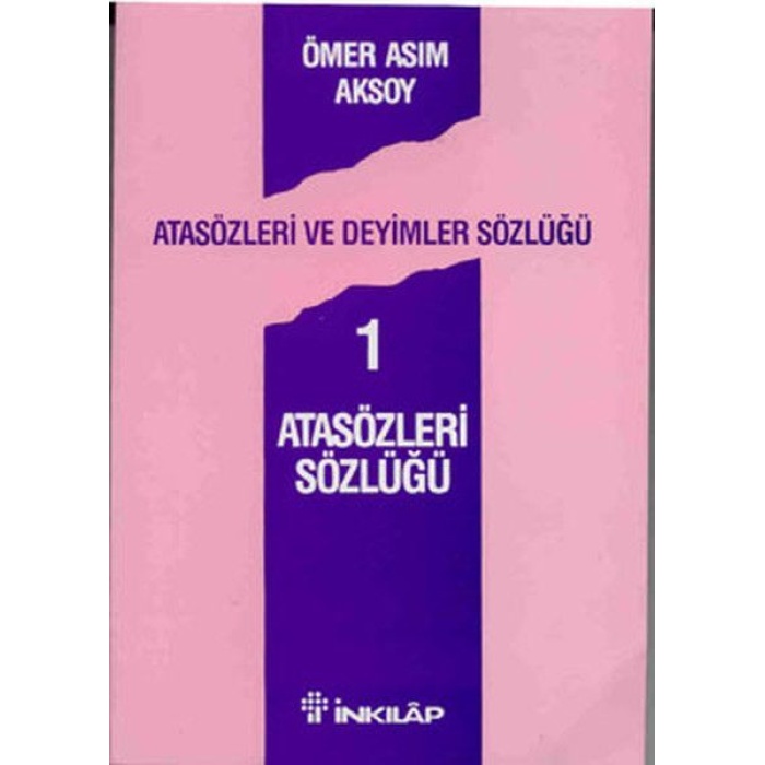 Atasözleri ve Deyimler Sözlüğü 1  (4022)