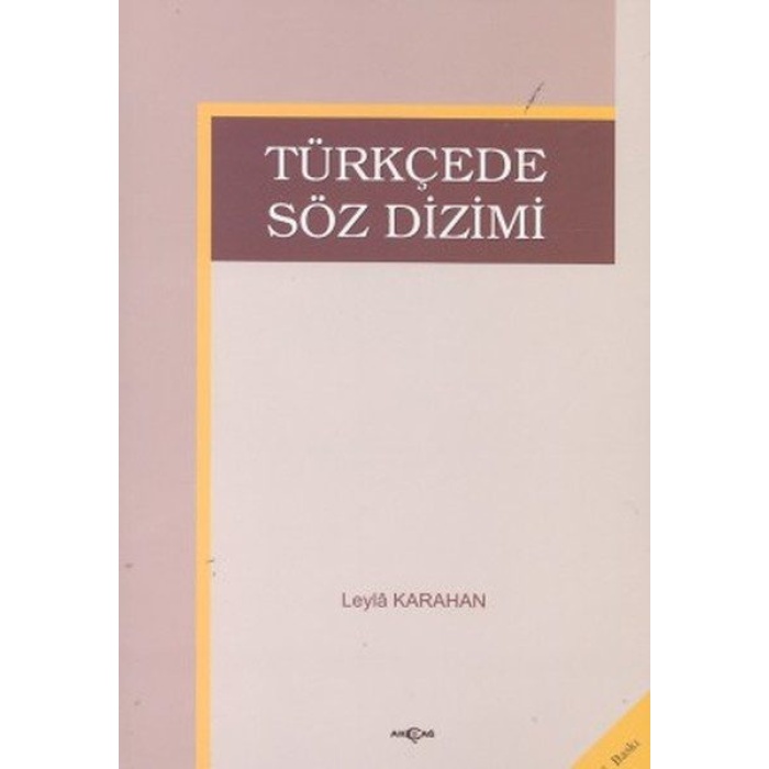 Türkçede Söz Dizimi  (4022)