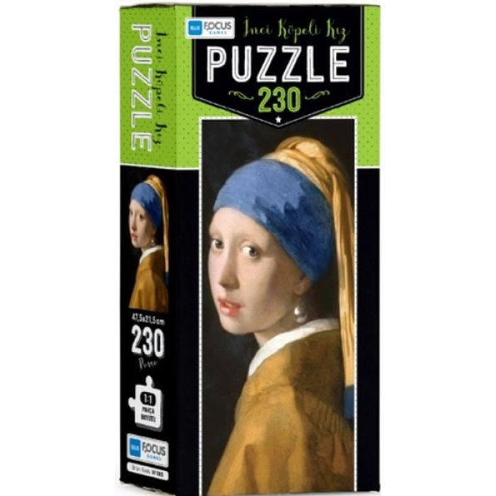 Blue Focus İnci Küpeli Kız - Puzzle 230 Parça  (4022)