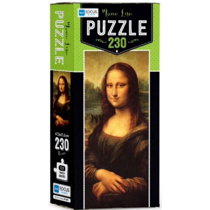 Blue Focus Mona Lisa - Puzzle 230 Parça  (4022)