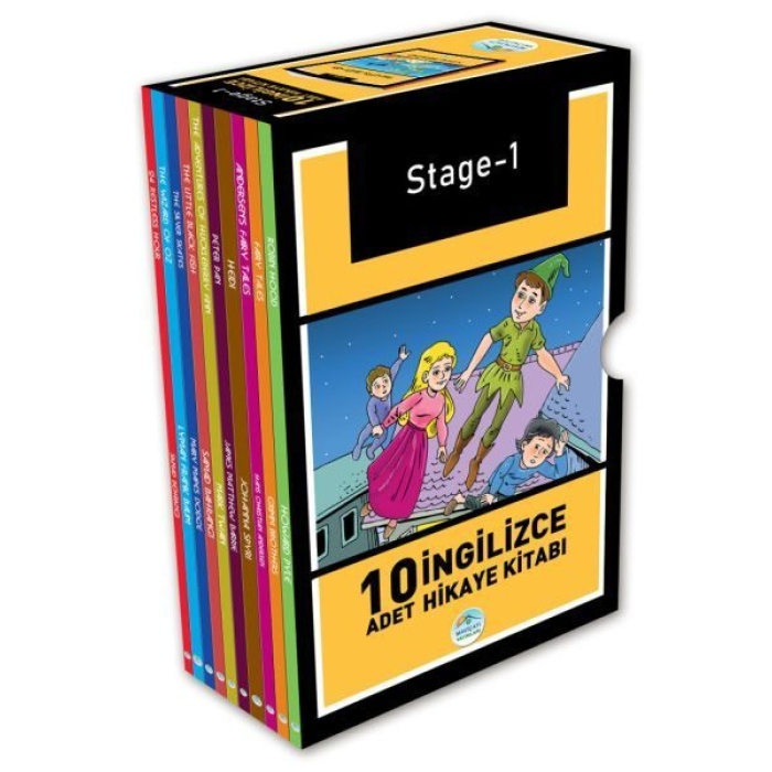 İngilizce Hikaye Seti (10 Kitap Takım - Stage 1)  (4022)