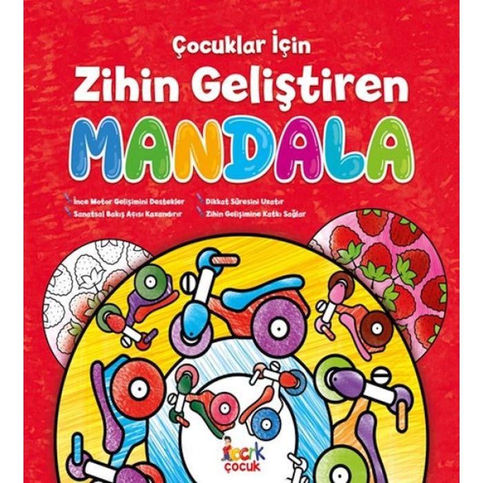 Çocuklar İçin Zihin Geliştiren Mandala  (4022)