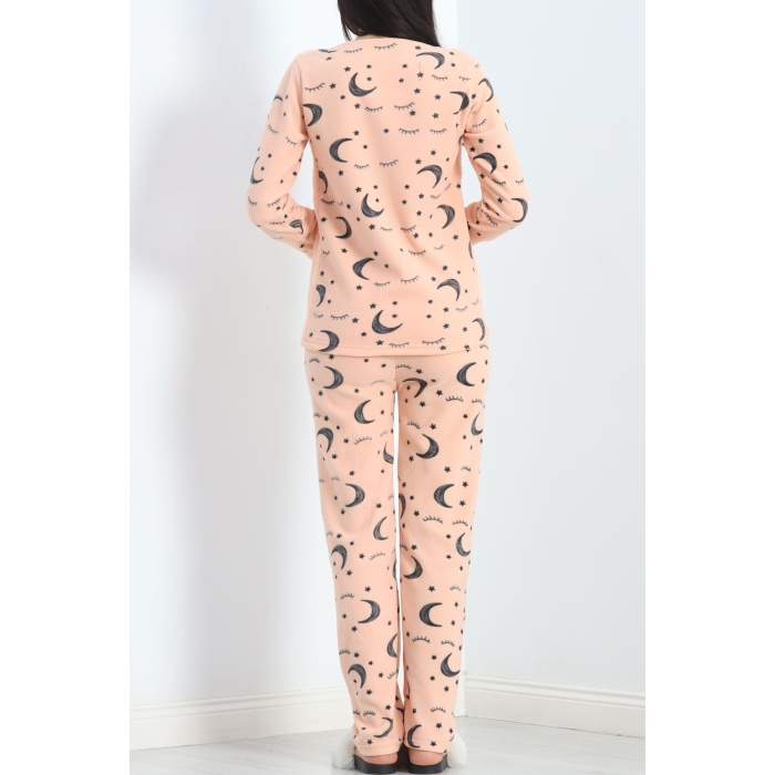 Polar Pijama Takımı Somon