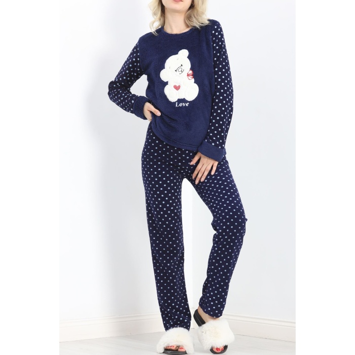 Polar Pijama Takımı Lacivert3