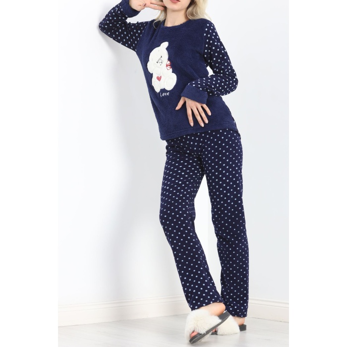 Polar Pijama Takımı Lacivert3