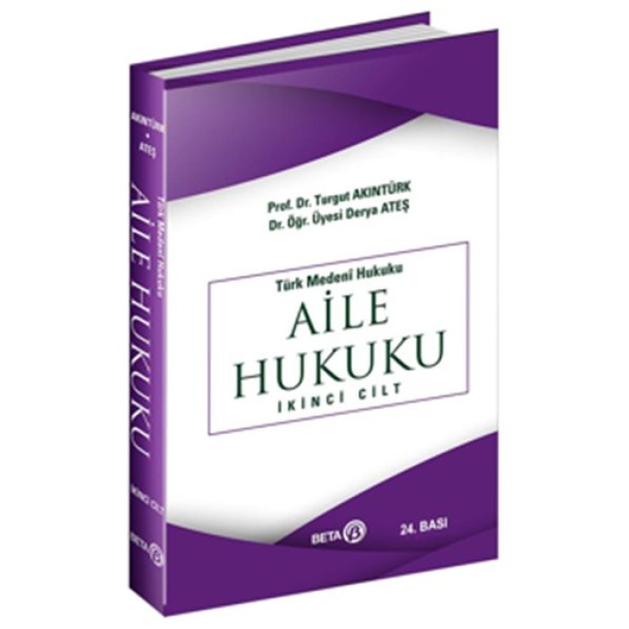 Türk Medeni Hukuku - Aile Hukuku (İkinci Cilt)  (4022)