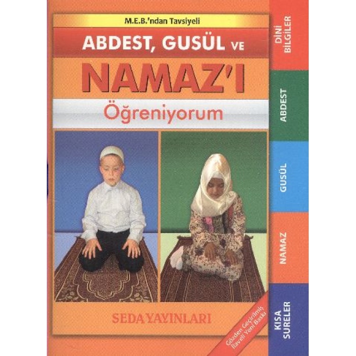 Abdest Gusül ve Namazı Öğreniyorum Cep Boy  (4022)