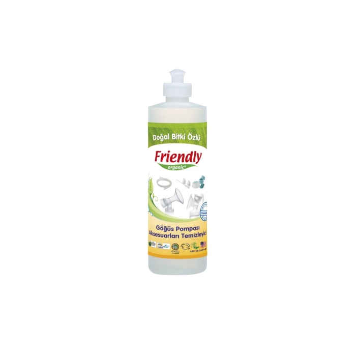 Friendly Organic Göğüs Pompası Aksesuarları Temizleyici - 473 ml