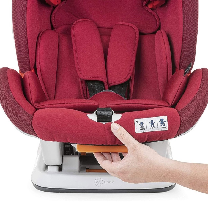 Chicco Youniverse Fix 1 2 3 Oto Koltuğu (9 - 36 kg) - Red