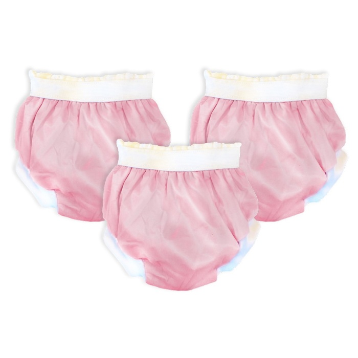 Pierre Cardin 3lü Alıştırma Külodu 16-22kg - Pembe