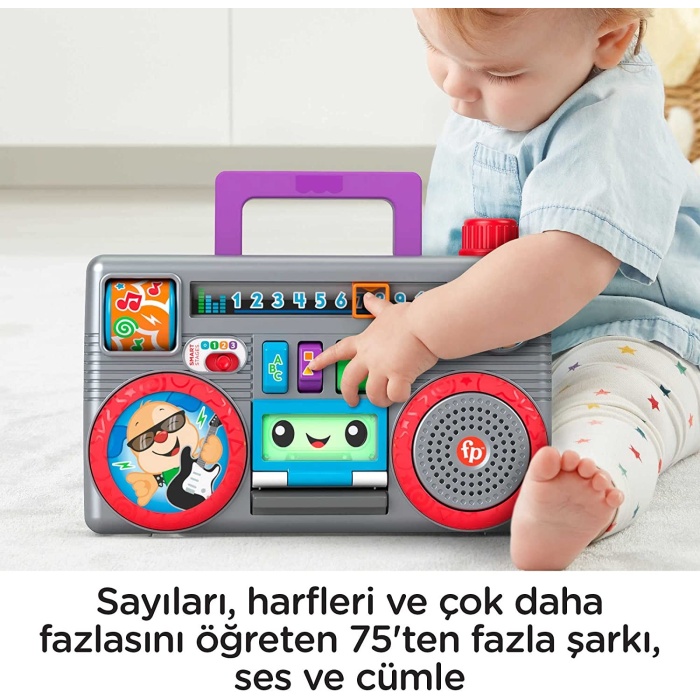 Fisher Price Eğlen ve Öğren Müzik Kutusu (Türkçe)