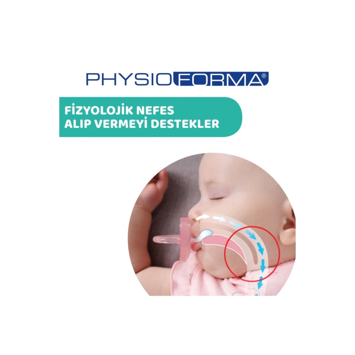 Chicco PhysioForma Mini Soft 2li Emzik 2-6 Ay Kız