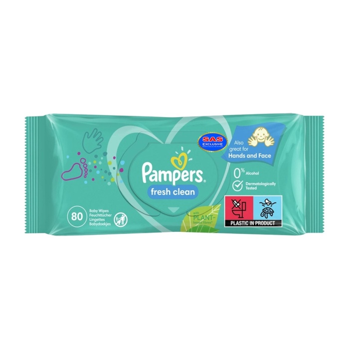 Prima Pampers Temiz ve Ferah Islak Bebek Havlusu 80li