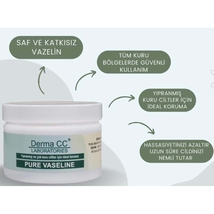 Derma CC Sensitive Pure Katkısız Saf Vazelin 150 ml