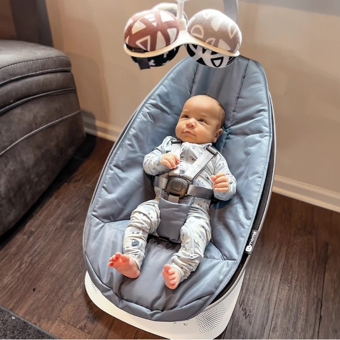 4Moms Mamaroo 5.0 Elektrikli Ana Kucağı - Slate Blue