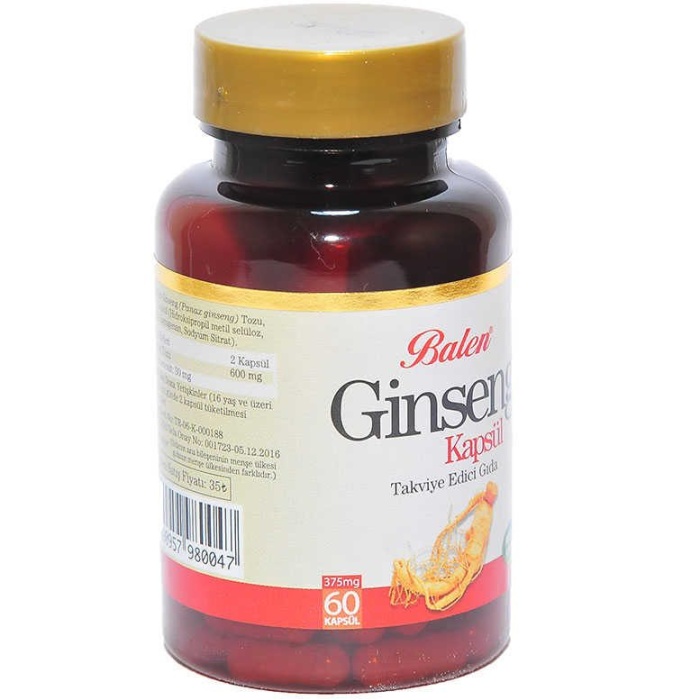 Ginseng 60 Kapsül