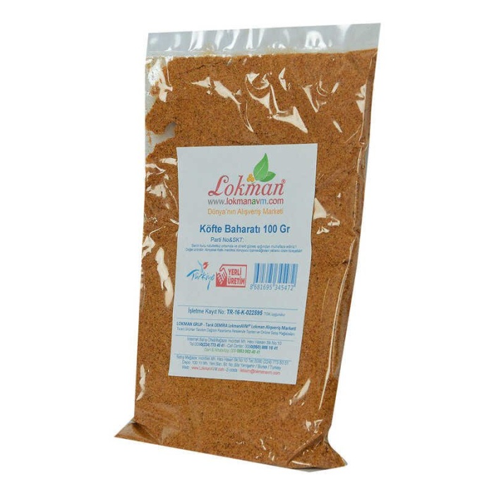 Köfte Baharatı Saf Baharat Karışımı 100 Gr Paket