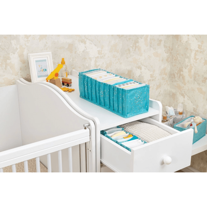 Baby Akordiyon Organizer Çekmece Düzenleyici Medium (yeşil) - 04096 ( Lisinya )