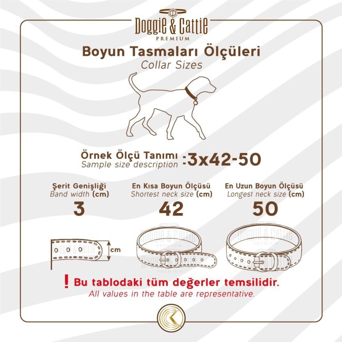 Seri Dokuma Köpek Boyun Tasması 5x50-60cm Kırmızı