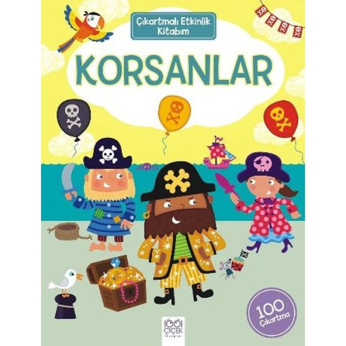 Çıkartmalı Etkinlik Kitabım - Korsanlar