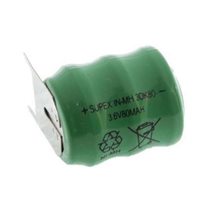 SUPEX 3DK80 3.6 VOLT 80 MAH BIOS PİLİ (4767) - Lisinya