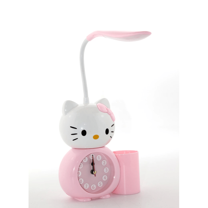 Hello Kitty Masa Lambası Saat Ve Kalemlik Alk2584 - Lisinya