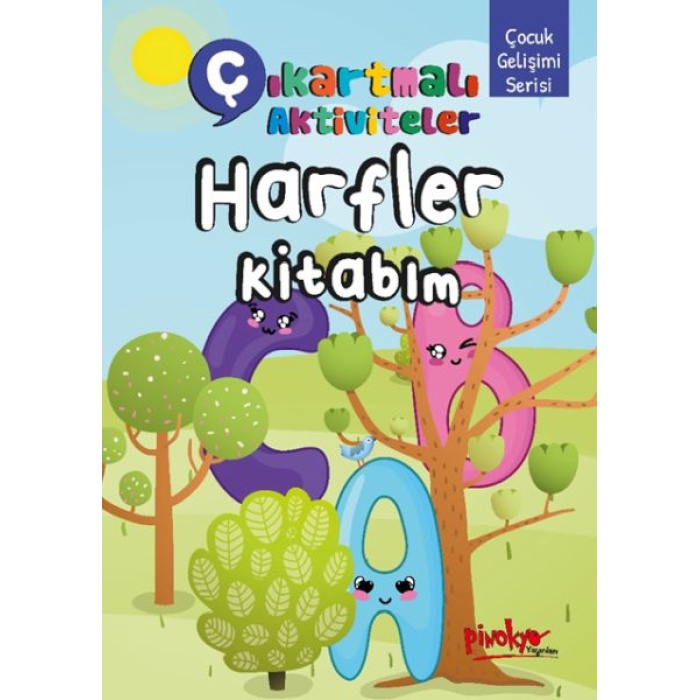 Çıkartmalı Aktiviteler Harfler Kitabım