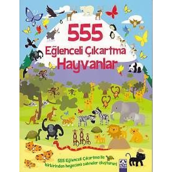 555 Eğlenceli Çıkartma - Hayvanlar