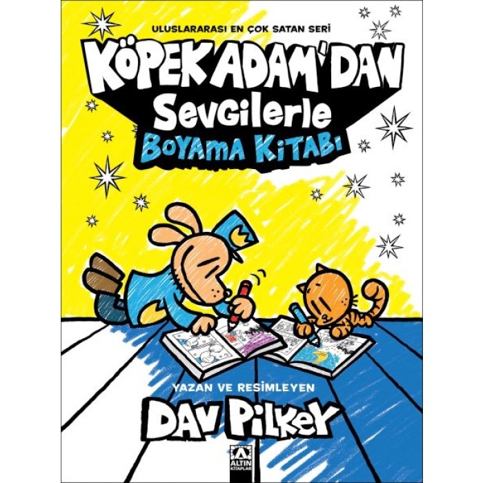 Köpek Adam’dan Sevgilerle Boyama Kitabı