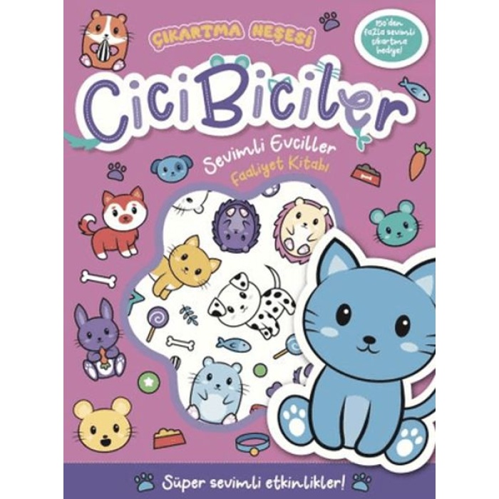 Cicibiciler Sevimli Evciller Faaliyet Kitabı