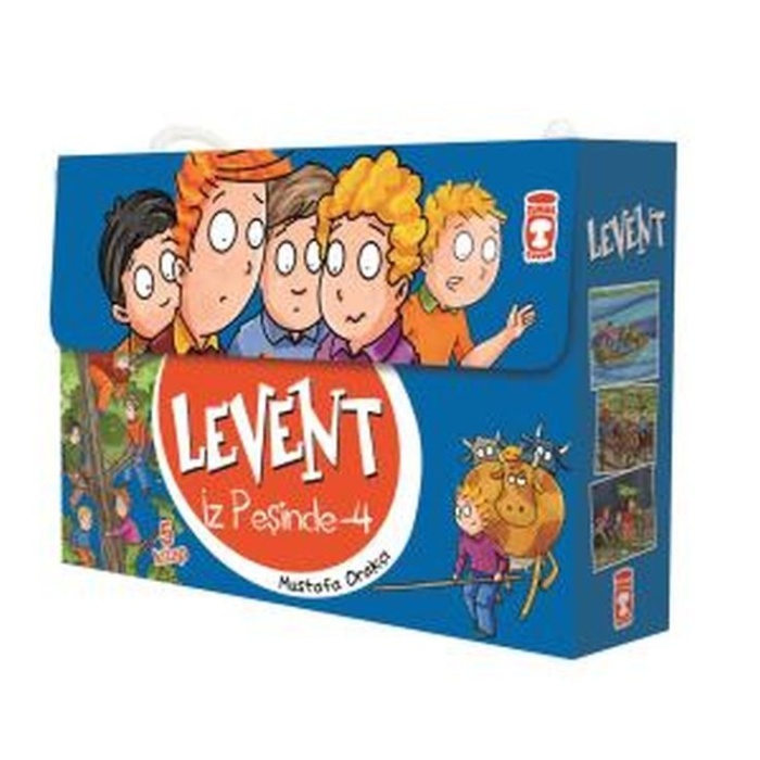 Levent İz Peşinde - 04 Set (5 Kitap Takım)