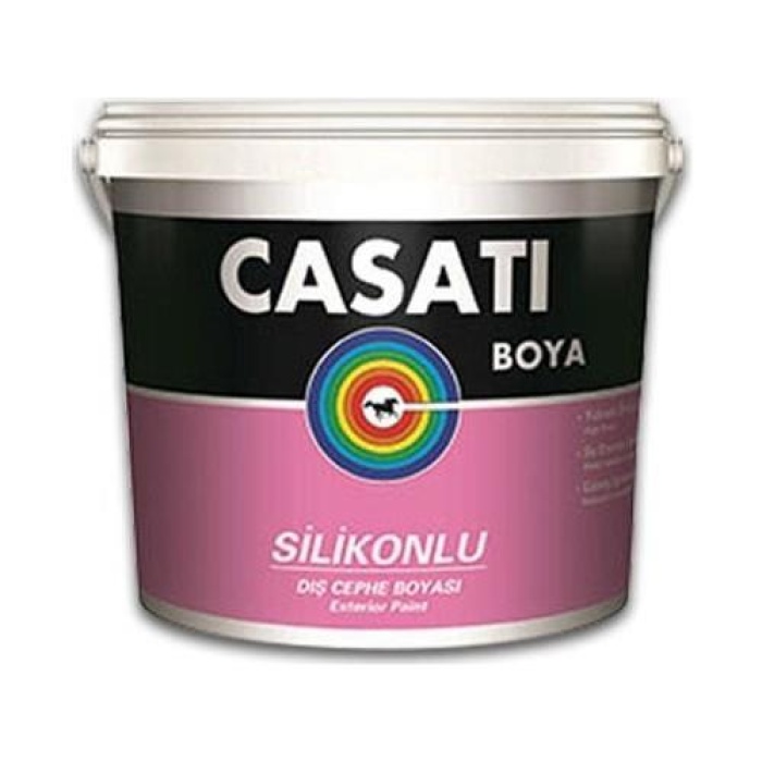 Casati Silikonlu Dış Cephe Boyası 15 Litre Beyaz