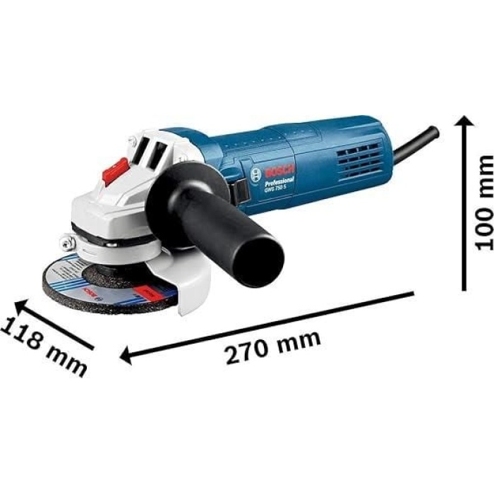 Bosch GWS 750 S Avuç Taşlama Makinesi