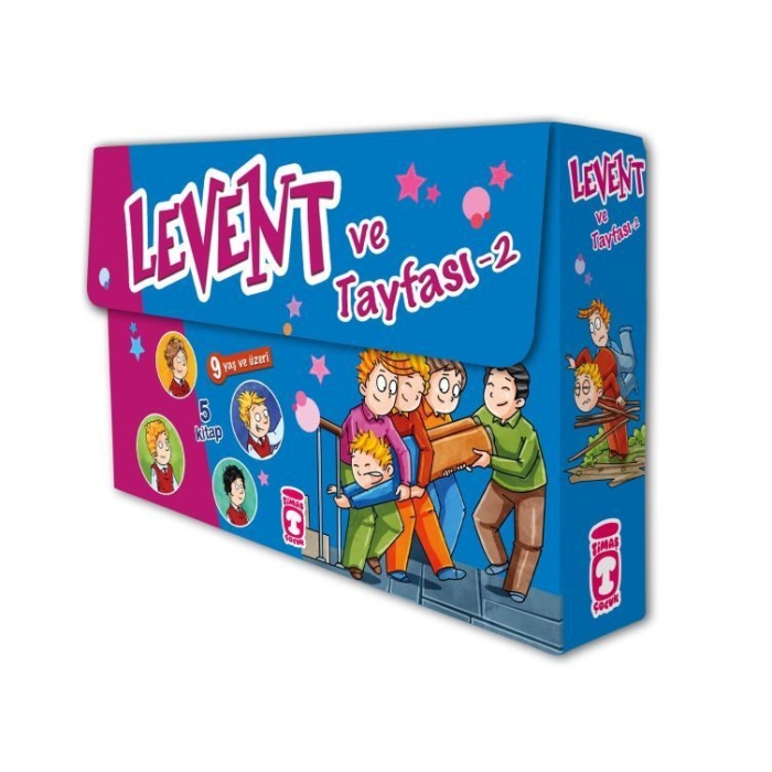 Levent ve Tayfası - 02 Set (5 Kitap Takım)