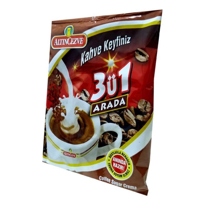 3 ü 1 Arada Hazır Kahve 250 Gr - Üçü Birarada