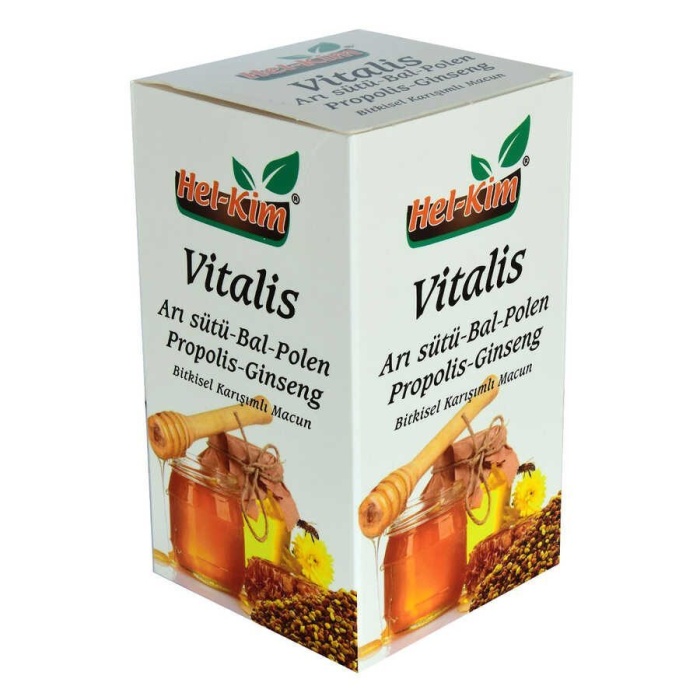 Vitalis Arı Sütü Bal Polen Propolis Ginsengli Bitkisel Macunnu 780 Gr