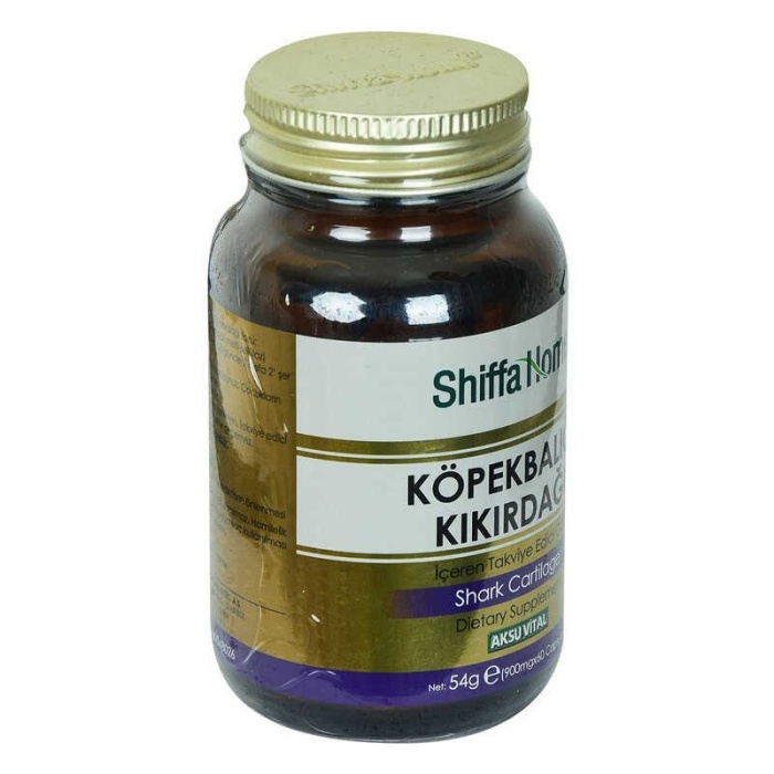 Shiffa Home Köpek Balığı Kıkırdağı Diyet Takviyesi 900 Mg x 60 Kapsül