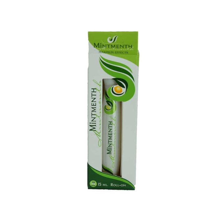 Menthol Masaj Yağı Roll On Mentol Nane Okaliptus Bitkisel Yağlar Karışımlı 15 ML