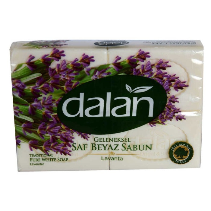 Saf Beyaz Lavantalı Sabun 150 Gr x 4 Adetli