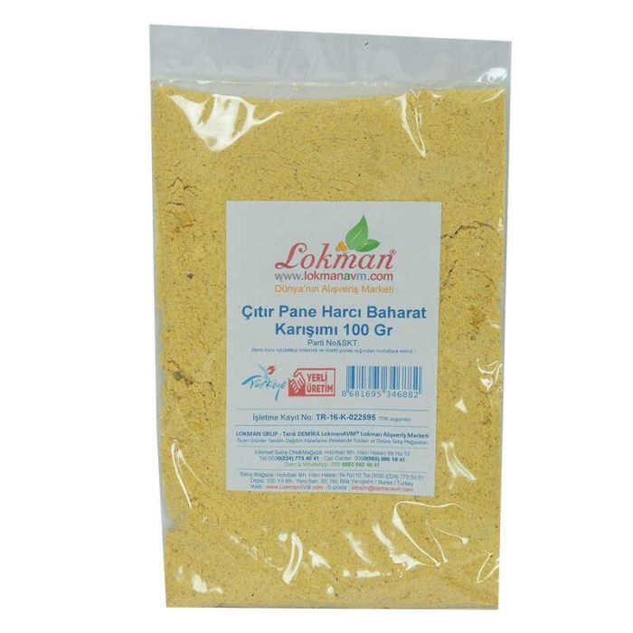 Çıtır Pane Harcı Baharat Karışımı 100 Gr Paket