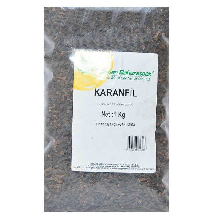 Karanfil Doğal Tane 1000 Gr Paket