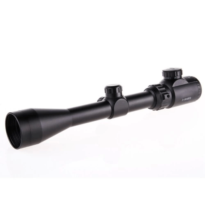 3-9x40 Zoomlu Çıft Işıklı Av Tüfeği Dürbünü  Montaj Kelepçeli ( Lisinya )