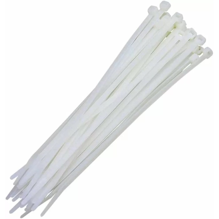 Plastik Kablo Bağı Cırt Kelepçe 7.6mm - 450mm (Lisinya)