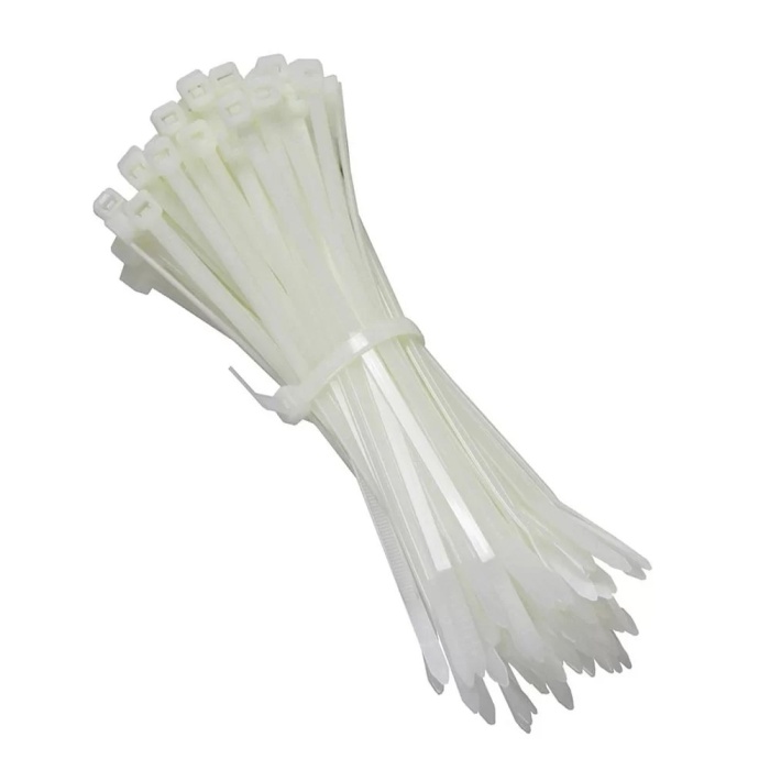 Plastik Kablo Bağı Cırt Kelepçe 4.6mm - 370mm (Lisinya)