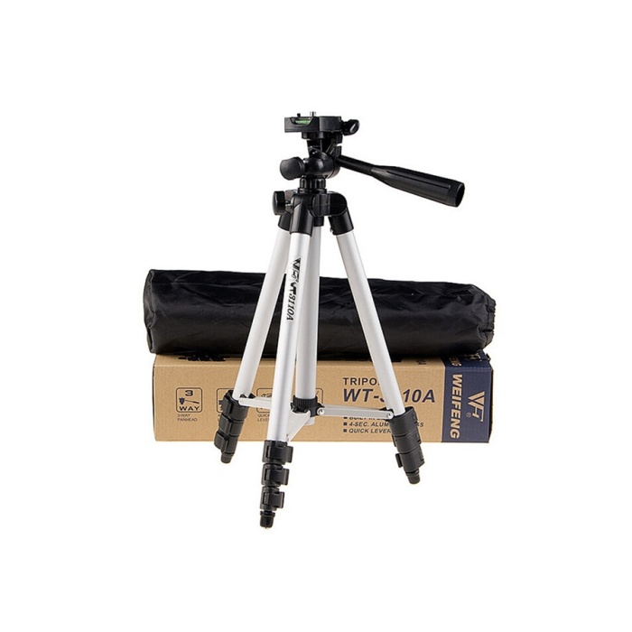 Tripod : Telefon ve Kamera Tutucu Ayak + Telefon Tutucu - 105Cm